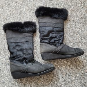 Vintage Sorel Winter Wedge Boots